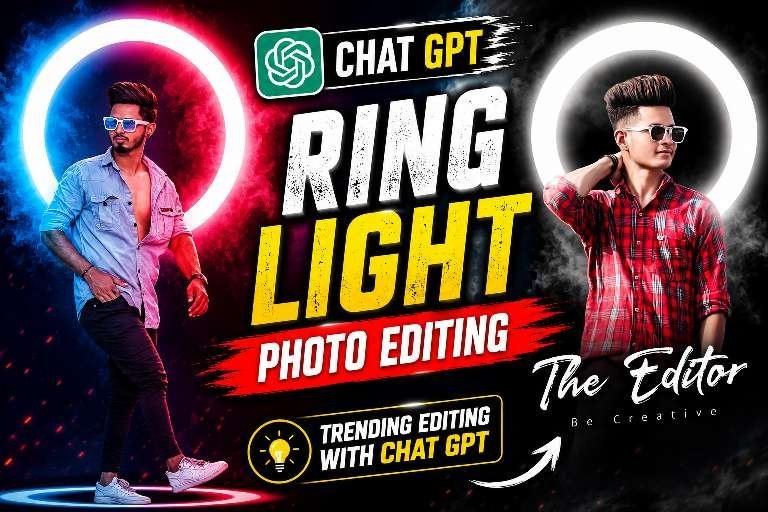 Mk Edit Ring Light ChatGPT Viral Prompt Guide