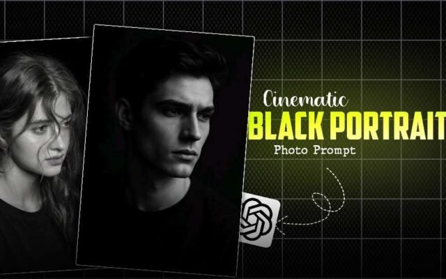Mk Edit Cinematic Black Portrait Prompt Guide