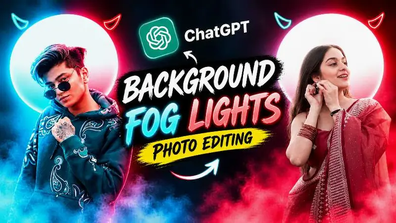 Fog Lights Photo Editing Prompt: Easy AI Portrait Guide