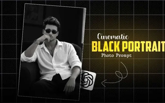 Cinematic Black Portrait Prompt: Easy AI Photo Guide