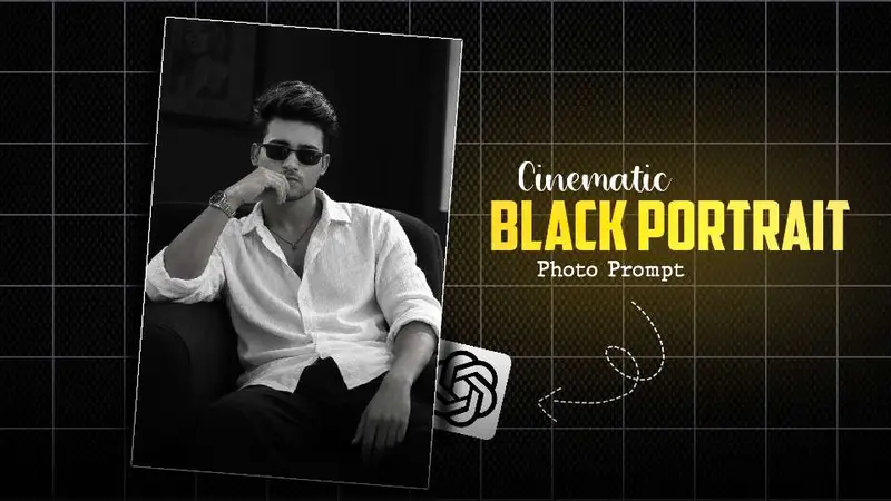 Cinematic Black Portrait Prompt: Easy AI Photo Guide